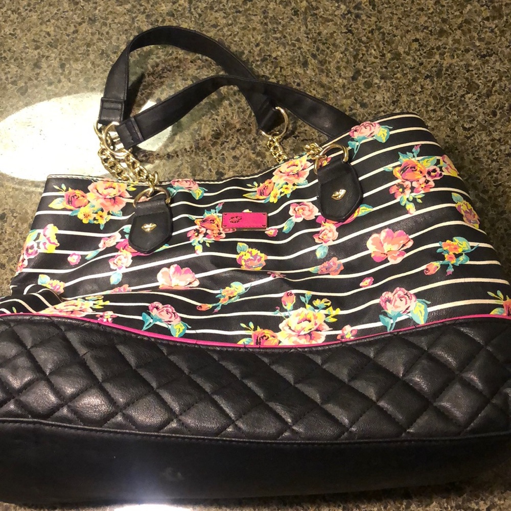 Floral Betsey Johnson Tote